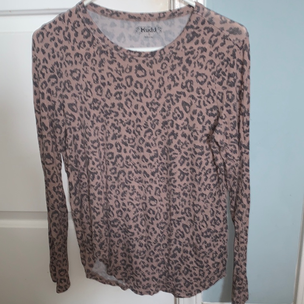 Women’s leopard print top